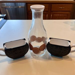 Retro Oreo Milk Set